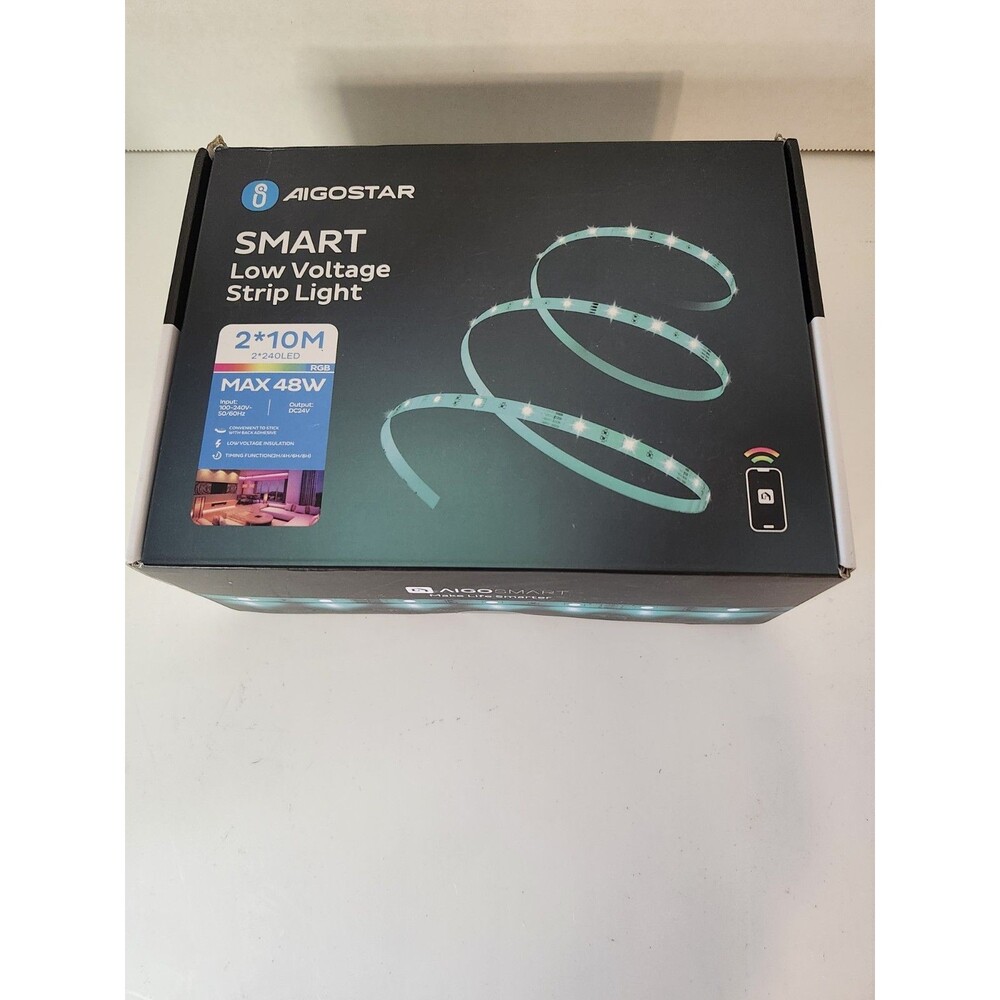 Aigostar LED Strip Lights WIFI Smart Lot Of 2 (10M)
